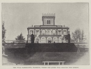 The Villa Fabbricotti, Florence, where the Queen will sojourn this Spring