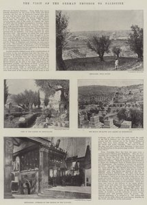 The Visit of the German Emperor to Palestine