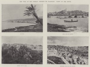 The Visit of the German Emperor to Palestine, Views on the Route