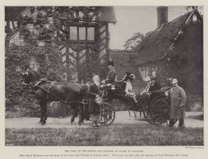 The Visit of the Prince and Princess of Wales to Wantage by English Photographer
