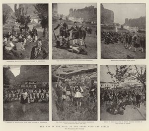 The War in the East, at the Front with the Greeks