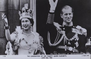 The coronation of her majesty Queen Elizabeth, 2 June 1953 by English Photographer