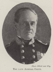 The late Admiral Coote by English Photographer