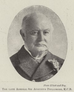 The Late Admiral Sir Augustus Phillimore, KCB by English Photographer