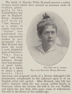 The late Blanche Willis Howard