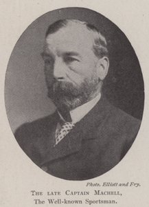 The late Captain Machell, the Well-known Sportsman by English Photographer