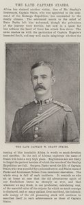 The Late Captain W. Grant Stairs by English Photographer