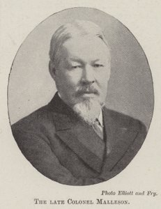 The late Colonel Malleson by English Photographer