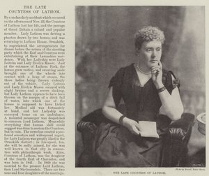 The Late Countess of Lathom