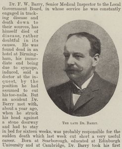 The Late Dr. Barry by English Photographer
