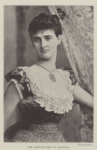 The late Duchess of Leinster by English Photographer