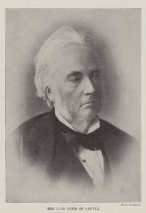 The late Duke of Argyll by English Photographer