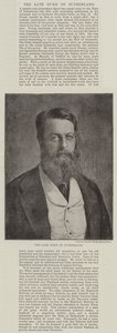 The late Duke of Sutherland by English Photographer