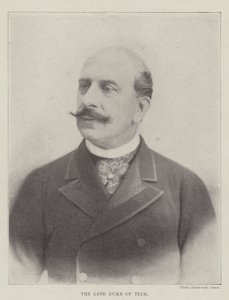 The late Duke of Teck by English Photographer