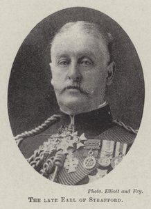 The Late Earl of Strafford by English Photographer