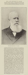 The late Emperor of Brazil by English Photographer