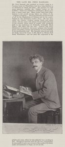 The late Fred Barnard