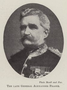The Late General Alexander Fraser by English Photographer