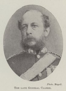 The late General Clarke by English Photographer