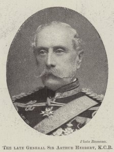 The Late General Sir Arthur Herbert, KCB by English Photographer