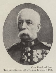 The Late General Sir Daniel Lysons, GCB by English Photographer
