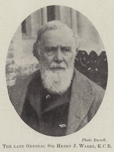 General Sir Henry J Warre, KCB