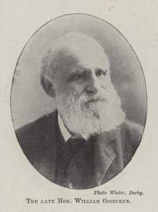 The Late Honourable William Gisburne by English Photographer