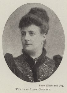 The late Lady Glenesk