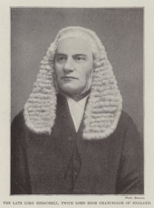 The Late Lord Herschell, Twice Lord High Chancellor of England by English Photographer