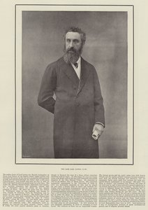 The late Lord Lytton, GCB