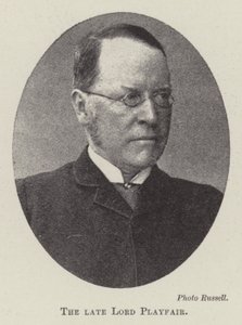 The Late Lord Playfair by English Photographer