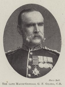 Major-General G F Gildea, CB by English Photographer