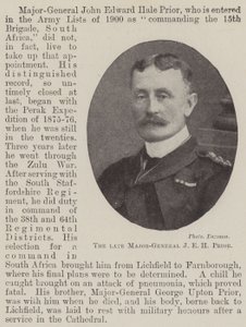 The Late Major-General J. E. H. Prior by English Photographer