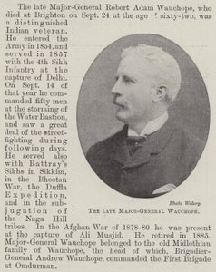 The late Major-General Wauchope