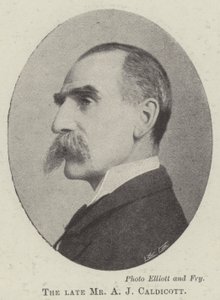 The Late Mr. A. J. Caldicott