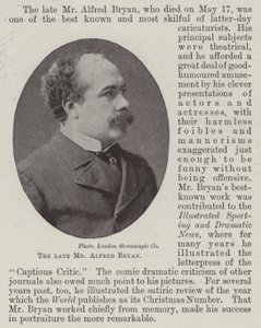 The Late Mr Alfred Bryan by English Photographer