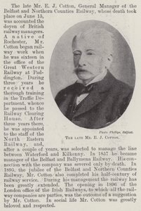 The Late Mr. E. J. Cotton by English Photographer