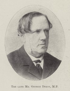 The Late Mr George Dixon, MP by English Photographer