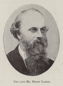 The Late Mr Henry Larkin by English Photographer