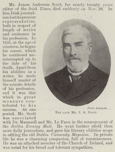 Mr J A Scott by English Photographer
