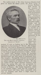 The late Mr J Lawson Johnston, Inventor of Bovril by English Photographer