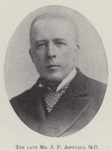 The Late Mr. J.P. Aspinall by English Photographer