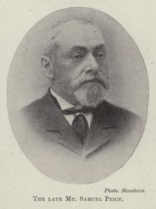 The late Mr Samuel Price by English Photographer