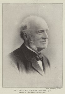 Mr Thomas Hughes, QC, Author of Tom Brown