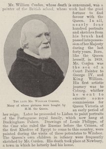 The late Mr William Corden, many of whose pictures were bought by HM the Queen by English Photographer