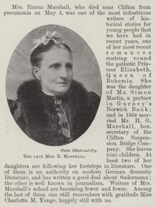 The late Mrs E Marshall
