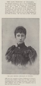 The late Princess Ferdinand of Bulgaria by English Photographer