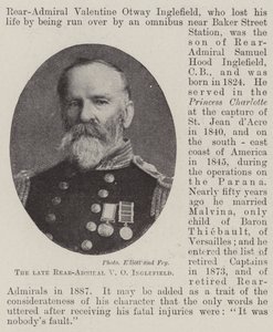 The late Rear-Admiral V O Inglefield by English Photographer