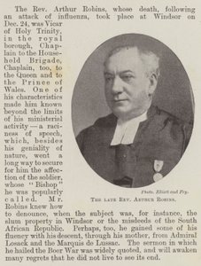 The Late Reverend Arthur Robins by English Photographer