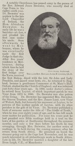 Reverend Edward Jones Brewster, LLD by English Photographer